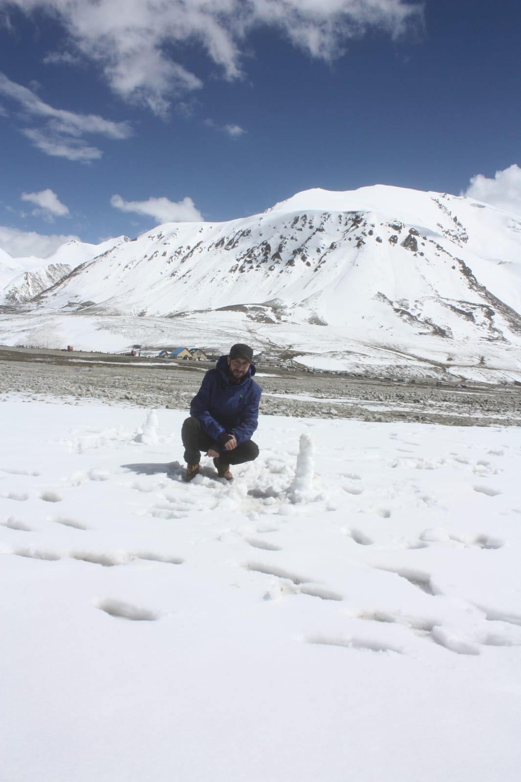 Wild mountain rangeland and landscape habitat in northern Pakistan